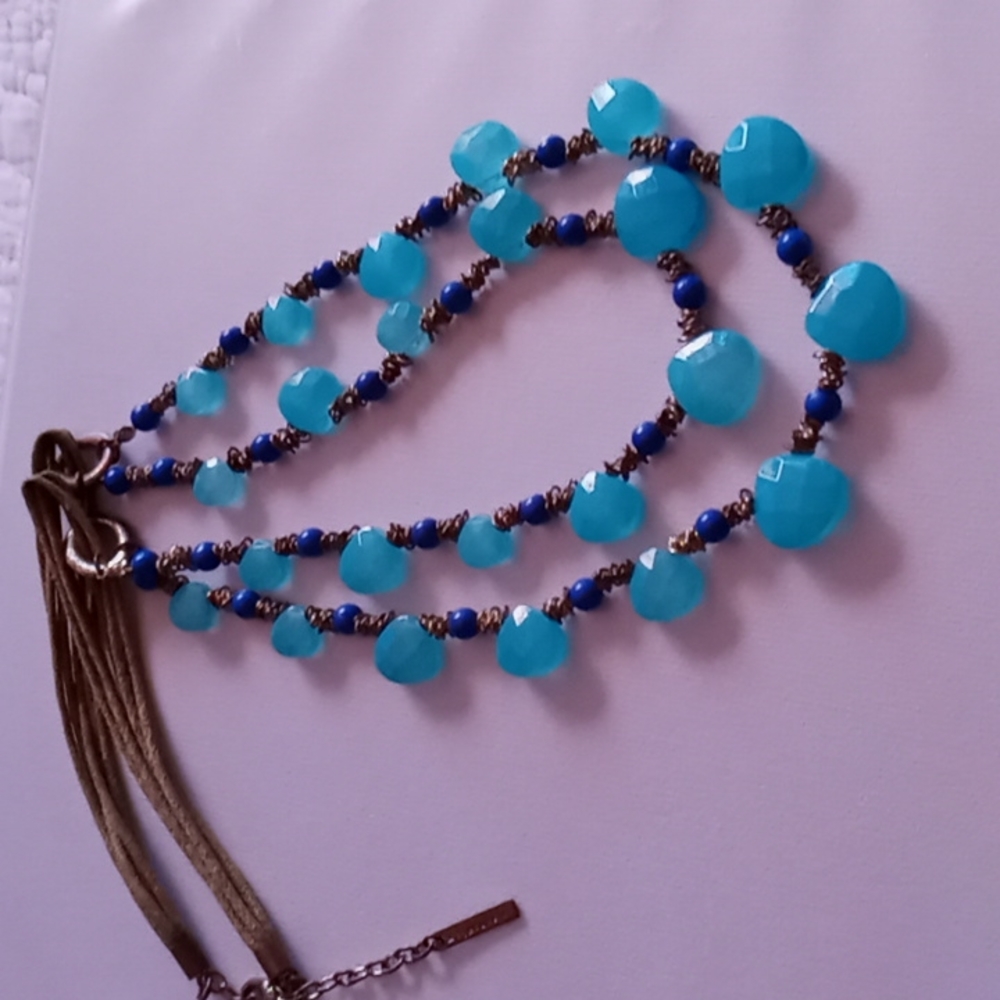 Mythologie Layered Blue Lapis Necklace